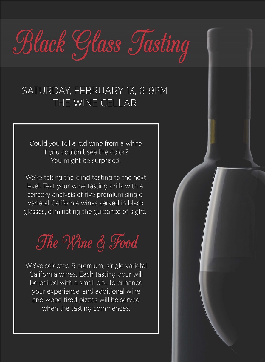 Black Glass Tasting