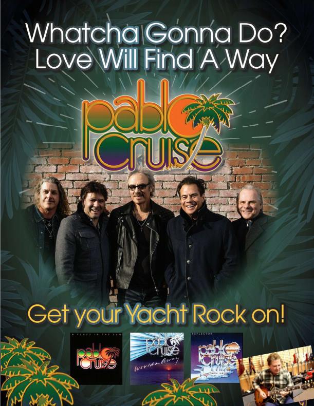Music Night at Bogies Pablo Cruise (35 GA/45 VIP Meet & Greet